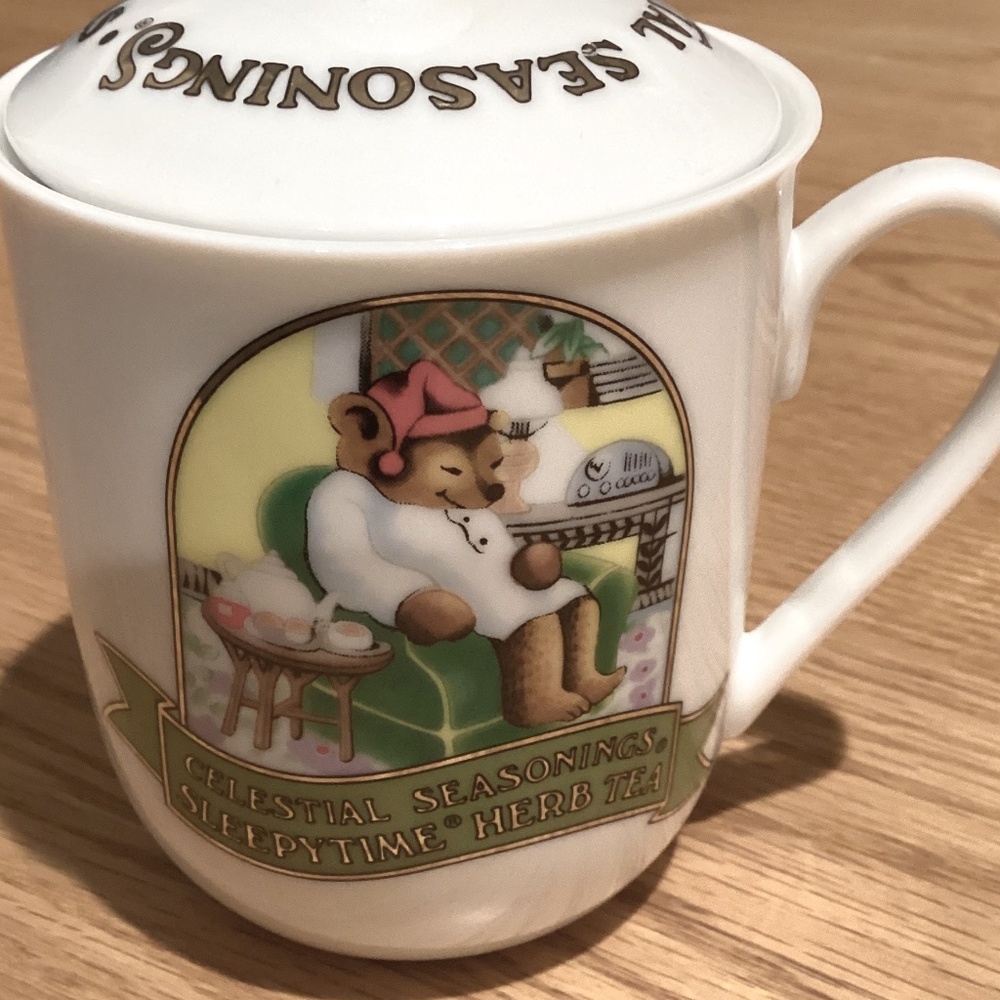 Vintage celestial seasonings  covered Tea Mug